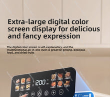 Load image into Gallery viewer, 3 In 1 Air Fryer Oven Microwave Multifunction Cooker Baking Roasting Frying Electric Kitchen Appliance Large Capacity Smart