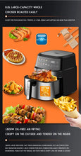 Load image into Gallery viewer, Multifunctional Electric Air Fryer 6.5L Cooker Fryer Without Oil Touch Screen Smart Digital 360 Degree Hot Air Circulation
