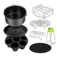 Load image into Gallery viewer, B59B-8 Inch Air Fryer Accessories For Gowise Phillips Cozyna And Secura Fit All Airfryer 4.5-5.2L Baking Pan
