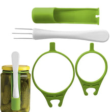 Load image into Gallery viewer, Pickle Jar Fork Pickle Picker Olive Pepper Food Grabber Unique Kitchen Gadgets Pickle Fork with Long Handle for Kitchen Gadgets