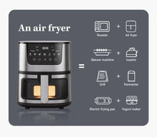 Load image into Gallery viewer, Smart Air Fryer Electric visual window 7L Oil-free Air Fryer Automatic Household Kitchen 360°Baking Convection Oven Air Fryers