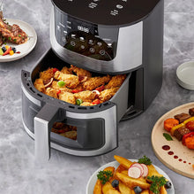 Load image into Gallery viewer, Smart Air Fryer Electric visual window 7L Oil-free Air Fryer Automatic Household Kitchen 360°Baking Convection Oven Air Fryers
