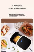 Load image into Gallery viewer, Smart Air Fryer Toaster Oven 1400W, Auto Temperature Control for Healthier Frying
