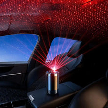 Load image into Gallery viewer, Smart Car Air Freshener 5-speed Charging Intelligent Car Automatic Fragrance Machine With Starry Sky Ceiling Ambient Light