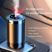 Load image into Gallery viewer, Smart Car Air Freshener 5-speed Charging Intelligent Car Automatic Fragrance Machine With Starry Sky Ceiling Ambient Light