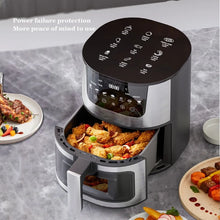 Load image into Gallery viewer, Smart Air Fryer Electric visual window 7L Oil-free Air Fryer Automatic Household Kitchen 360°Baking Convection Oven Air Fryers