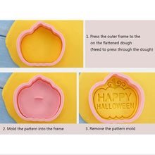Charger l'image dans la galerie, 6Pcs Round/Flower Shaped Dough Cutting Tool Kitchen Gadgets Dumplings Cutter