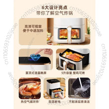 Load image into Gallery viewer, Air fryer household new intelligent large-capacity visual oil-free multi-functional electric fryer