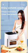 Charger l'image dans la galerie, Air Fryer Household Large Capacity 15L Visual Oil-free Smart Oven Fries Machine 220V 110V US EU 1500W Chicken Frying