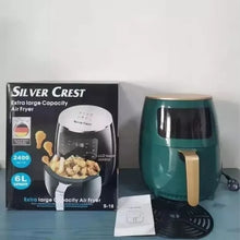 Load image into Gallery viewer, 6L Large Capacity Air Fryer 2200W Multifunctional Touch Screen Fully Automatic Electric French Fries Maker for Household