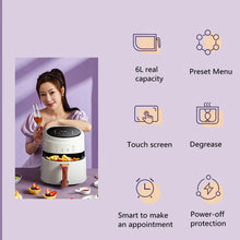Load image into Gallery viewer, Household air fryer Smart electric fryer French fries machine 6L8L air fryer
