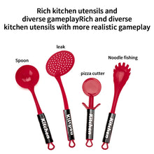 Load image into Gallery viewer, Children's Educational Play Kitchen Set – Pretend Play Cookware with Simulated Induction Cooker, Cooking & Cutting Toys for Boys