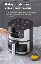 Load image into Gallery viewer, Smart Air Fryer Electric visual window 7L Oil-free Air Fryer Automatic Household Kitchen 360°Baking Convection Oven Air Fryers