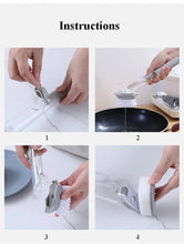 Charger l'image dans la galerie, Kitchen Cleaning Brush 2 In 1 Long Handle Cleaing Brush with Removable Brush Sponge Dispenser Dishwashing Brush Kitchen Tools