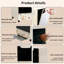 Load image into Gallery viewer, 12L air fryer oven on kitchen counter
