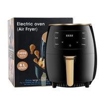 Load image into Gallery viewer, 6L Air fryer Multi-functional intelligent touch screen oven Large capacity Electro mechanical deep fryer for home airfryer