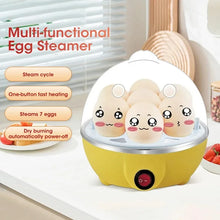 Load image into Gallery viewer, New Multifunctional Electric Egg Cooker Automatic Egg Boiler 7 Eggs Mini Egg Streamer Kitchen Breakfast Machine Mini Egg Boiler