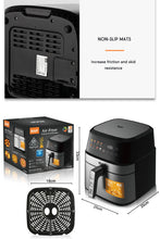 Load image into Gallery viewer, Multifunctional Electric Air Fryer 6.5L Cooker Fryer Without Oil Touch Screen Smart Digital 360 Degree Hot Air Circulation