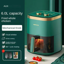 Charger l'image dans la galerie, 220V AUX Air Fryer and Oven Combo: Multifunctional, Fully Automatic, No Oil Technology, Easy-to-clean FC