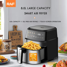 Load image into Gallery viewer, Multifunctional Electric Air Fryer 6.5L Cooker Fryer Without Oil Touch Screen Smart Digital 360 Degree Hot Air Circulation