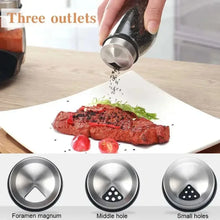 Load image into Gallery viewer, 7pcs Spice Jar Set Rack Glass Organizer Rotating Glass Seasoning Sugar Pepper Bottles Salt Shakers Holder Kitchen Storage Rack