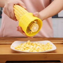 Load image into Gallery viewer, New Yellow Corn Plane Peeler Cob Thresher Kitchen Gadgets Manual Rotation Stainless Steel Corn Stripper Cutter Kitchen Gadgets