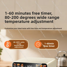 Load image into Gallery viewer, 3 In 1 Air Fryer Oven Microwave Multifunction Cooker Baking Roasting Frying Electric Kitchen Appliance Large Capacity Smart

