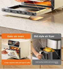 Load image into Gallery viewer, 3 In 1 Air Fryer Oven Microwave Multifunction Cooker Baking Roasting Frying Electric Kitchen Appliance Large Capacity Smart
