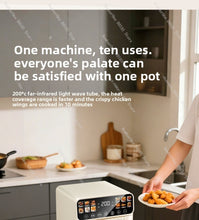 Load image into Gallery viewer, 3 In 1 Air Fryer Oven Microwave Multifunction Cooker Baking Roasting Frying Electric Kitchen Appliance Large Capacity Smart

