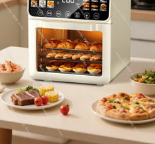 Load image into Gallery viewer, 3 In 1 Air Fryer Oven Microwave Multifunction Cooker Baking Roasting Frying Electric Kitchen Appliance Large Capacity Smart
