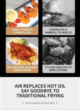Load image into Gallery viewer, 6L Air fryer Multi-functional intelligent touch screen oven Large capacity Electro mechanical  deep fryer for home  airfryer
