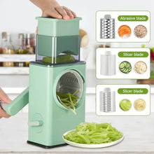 Load image into Gallery viewer, Vegetable cutter slicer with 3 interchangeable blades
