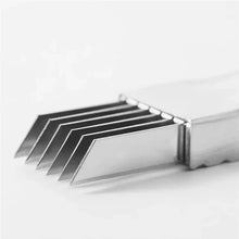 Load image into Gallery viewer, Kitchen Shred Silk The Knife, Stainless Steel Chopped Green Onion Knife, Curved Handle Design, Food Speedy Chopper Green Onion
