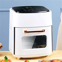 Charger l'image dans la galerie, Air Fryer Household Large Capacity 15L Visual Oil-free Smart Oven  Fries Machine 220V 110V US EU 1500W Chicken Frying

