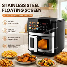 Load image into Gallery viewer, Digital air fryer with color touchscreen display
