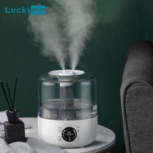 Load image into Gallery viewer, Smart Air Humidifier 3000ML Double Mist for Home Office Essential Oil Aroma Diffuser Adjustable fogger with Remote Control Timer
