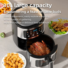 Load image into Gallery viewer, Smart Air Fryer 10L Large Capacity Household Multifunctional Electric Oven French Fry Maker
