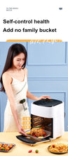 Charger l'image dans la galerie, Air Fryer Household Large Capacity 15L Visual Oil-free Smart Oven  Fries Machine 220V 110V US EU 1500W Chicken Frying
