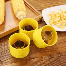 Load image into Gallery viewer, New Yellow Corn Plane Peeler Cob Thresher Kitchen Gadgets Manual Rotation Stainless Steel Corn Stripper Cutter Kitchen Gadgets
