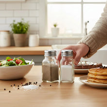 Charger l'image dans la galerie, Salt and Pepper Shakers Set Clear Glass, Kitchen Gadgets Cooking Table
