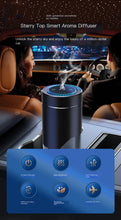 Load image into Gallery viewer, Smart Car Air Freshener with Projector Light - Car Star Top - USB Rechargeable Fragrance Diffuser - Adjustable Fragrance Intensi
