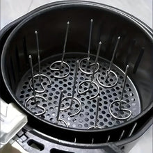 Load image into Gallery viewer, 10pcs Air Fryer Oven, Vertical Grill, Skewer Grill, Universal Accessories, Food Grade 304 Stainless Steel Special Baking Needle
