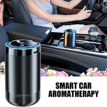 Load image into Gallery viewer, Smart Car Air Freshener 5-speed Charging Intelligent Car Automatic Fragrance Machine With Starry Sky Ceiling Ambient Light
