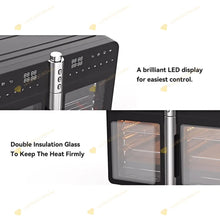 Load image into Gallery viewer, Home 36L XL Programmable Stainless Steel Digital Air Fryer with 16 Preset Cooking Modes, Color Digital Touchscreen
