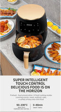 Load image into Gallery viewer, 6L Air fryer Multi-functional intelligent touch screen oven Large capacity Electro mechanical  deep fryer for home  airfryer
