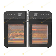 Load image into Gallery viewer, Home 36L XL Programmable Stainless Steel Digital Air Fryer with 16 Preset Cooking Modes, Color Digital Touchscreen
