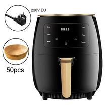 Load image into Gallery viewer, 6L Air fryer Multi-functional intelligent touch screen oven Large capacity Electro mechanical  deep fryer for home  airfryer

