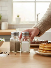 Charger l'image dans la galerie, Salt and Pepper Shakers Set Clear Glass, Kitchen Gadgets Cooking Table
