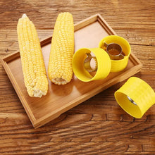 Load image into Gallery viewer, New Yellow Corn Plane Peeler Cob Thresher Kitchen Gadgets Manual Rotation Stainless Steel Corn Stripper Cutter Kitchen Gadgets
