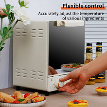 Load image into Gallery viewer, 12L Large Capacity Electric Air Fryers Toaster Oven mechanical Household Kitchen 360°Baking Convection Oven Deep Fryer Oil free
